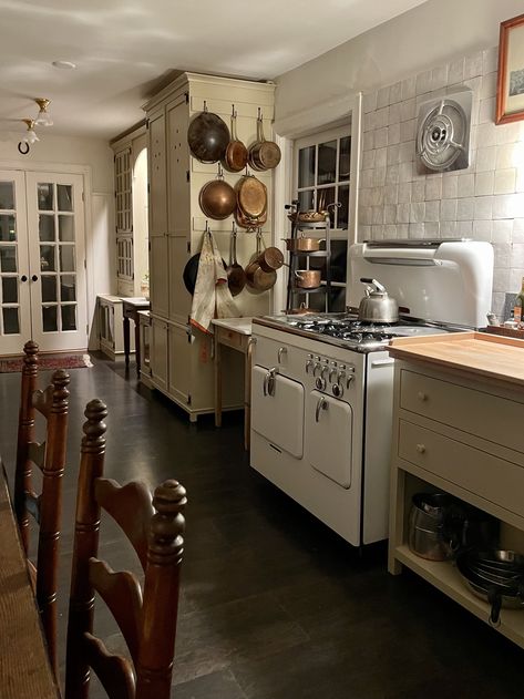 Early 1900s Kitchen, Practical Magic Decor, Chambers Stove, 1800s Kitchen, 19th Century Kitchen, Old Style Kitchen, Period Kitchen, 1800s Home, Morgan Brown