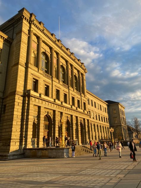 Eth Zurich, Paradise City, Winter Light, Zurich, University, The Originals, Green