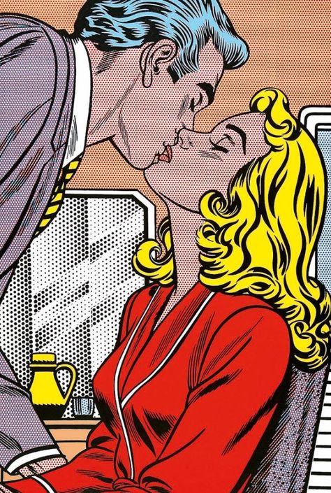 ༻❁༺ ❤️ ༻❁༺ Office Romance | #RoyLichtensteinArt #Passion #Love #Couples #Intimacy ༻❁༺ ❤️ ༻❁༺ Comic Pop Art, Pop Art Vintage, Vintage Pop Art, Pop Art Illustration, Vintage Pop, Pop Art Comic, Roy Lichtenstein, Pop Collection, Pulp Art