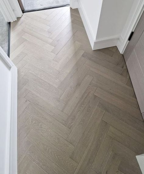 One of our most popular and favourite items the Active Grey Herringbone is truly unique. We've manufactured a beautiful colour and has been an ongoing line for over 15 years with our special finishing procedures this truly brings to life this amazing floor. The secret is making sure you get the right size plank be it width or length to suit your floor space. Our products are tailor made with all of these important details taken on board hence providing you with classic or contemporary style... Herringbone Floors, Herringbone Floor, House Bedroom, Grey Herringbone, Best Flooring, Kitchen Floor Tile, Kitchen Tiles, Floor Space, On Board