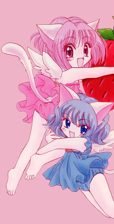 Mew Ichigo Wallpaper, Tokyo Mew Mew Wallpaper, Tokyo Mew Mew Manga, Ichigo Tokyo Mew Mew, Ichigo Momomiya, Mew Mew Power, Tokyo Mew Mew Ichigo, Ichigo Manga, Meow Art