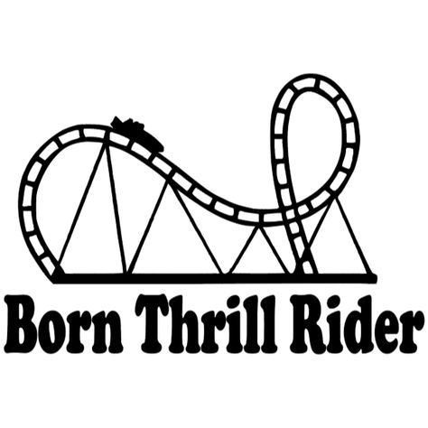 Roller Coaster Tattoo Ideas, Roller Coaster Tattoo, Roller Coaster Doodle, Roller Coaster Svg, Roller Coaster Graphic Design, Projets Cricut, Art Tattoos, Roller Coaster, Plastic Canvas