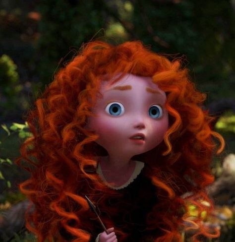 Brave, Disney, Hair