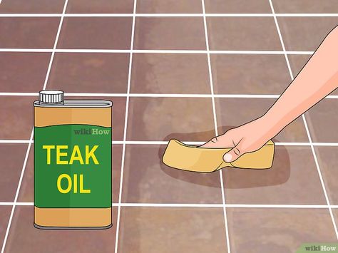 How to Clean Slate Floors: 14 Steps (with Pictures) - wikiHow Cleaning Slate Tile Showers, Cleaning Slate Floors, Slate Floors, Cleaning Diy, Coloured Grout, Grout Cleaning, Scrub Brushes, Dust Mop, Slate Flooring