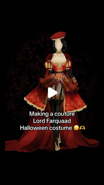 𝒥𝒾𝓁𝓁𝑒𝒶 on Instagram: "Lord Farquaad was def a 365 party girl 💅 #halloween #Halloween costume #shrek #cosplay #cosplayer #lordfarquaad #costume" Shrek And Lord Farquaad, Farquaad Costume, Lord Farquaad Costume, Shrek Cosplay, Lord Farquaad, 2024 Halloween, Girl Halloween, Party Girl, Random Art