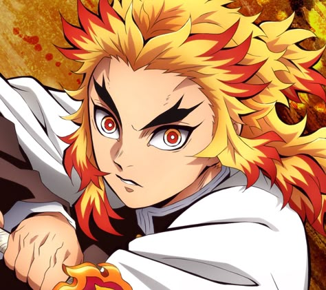 Rengoku Kyojuro, Anime Character Drawing, All Anime, An Anime, Slayer Anime, Anime Shows, Glass Painting, Anime Demon, Character Drawing