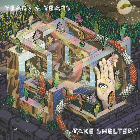 Years and Years - Take Shelter ☼ I Looooove This Song So Much Rn Blu Cantrell, Web Design Resources, Take Shelter, Google Play Music, Cd Cover, Limited Edition Art Print, Music Streaming, Rock Roll, Album Art