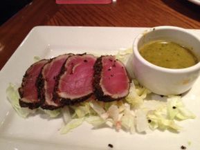 Wasabi Vinaigrette Dressing from Outback Steakhouse (Dipping Sauce for Ahi Tuna) Ahi Tuna Appetizer, Ahi Tuna Sauce, Wasabi Vinaigrette, Ahi Tuna Steak Recipe, Tuna Appetizer, Ahi Tuna Recipe, Seared Ahi Tuna, Wasabi Sauce, Ahi Tuna Poke