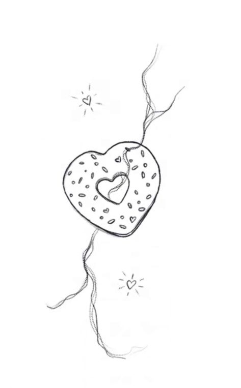 Doughnut Tattoo, Twice Tattoo Ideas, Twice Tattoo, Tattoo Idea, Tattoos And Piercings, Tatting, Tattoo Ideas, Piercings, Vision Board