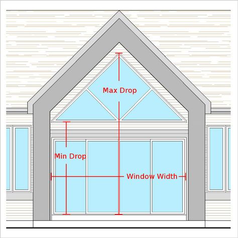 Design Curtain CHIDEA2102 Window Idea for Triangle Window - Custom Curtains Drapes Draperies Sheers Rods and Tracks Triangle Window Curtains Diy, Apex Curtains Diy, A Frame Window Treatments, Loft Windows Ideas Curtains, Apex Curtains, Apex Window Curtains, Triangle Window Curtains, Apex Windows, Window Coverings Diy