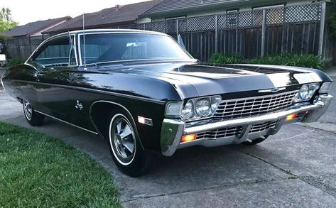 68 Impala Fastback, Black Impala, 68 Impala, 1968 Impala, 1968 Chevy Impala, 1968 Chevy Truck, Impala 67, 1967 Chevy Impala, Dream Building