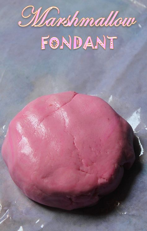 Very Easy Marshmallow Fondant Recipe - 4 Ingredient Fondant Recipe - Yummy Tummy Rolled Fondant Recipe, Marshmallow Fondant Recipe, Confectioners Sugar Icing, Gluten Free Marshmallows, Fondant Recipe, Marshmallow Fondant, Sugar Icing, Rolling Fondant, Creative Cake Decorating