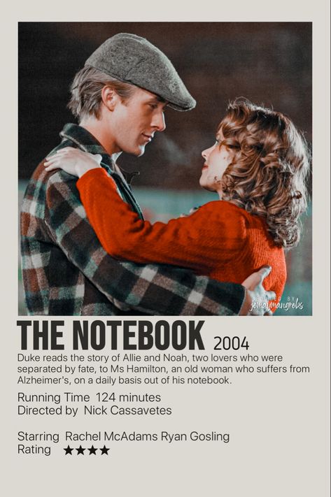 Movie Collage Wallpaper, The Notebook Poster, The Notebook Aesthetic, Great Expectations Movie, Allie And Noah, The Notebook 2004, Erik Satie, Movie Collage, Minimalist Music