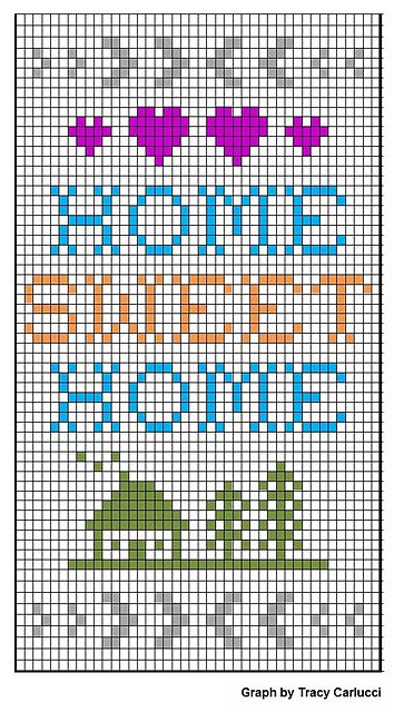 Sweet Home Wall Hanging, Cross Stitch Harry Potter, Autumn Cross Stitch Patterns, Unique Cross Stitch, Christian Cross Stitch, Cross Stitch Tutorial, Cross Stitch House, Crochet Shell Stitch, Tapestry Crochet Patterns