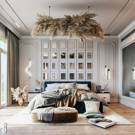 Neoclassical Interior, Bedroom Interior Design Luxury, Interior Design Per La Casa, Bed Design Modern, Classic Bedroom, Bedroom Bed Design, Design Del Prodotto, Home Room Design, Luxurious Bedrooms