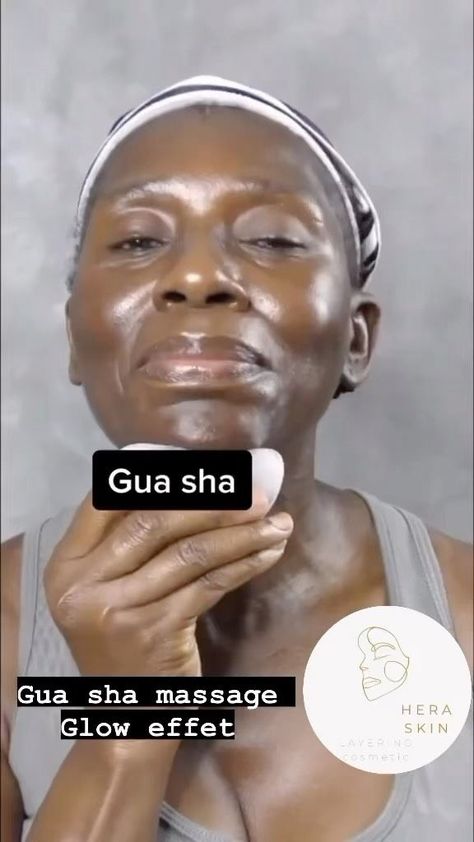 Gua Sha Massage, Glowing Face, Skin Glowing, Gua Sha, Glass Skin, Facial Skin, Glow Up?, Massage, Black Women