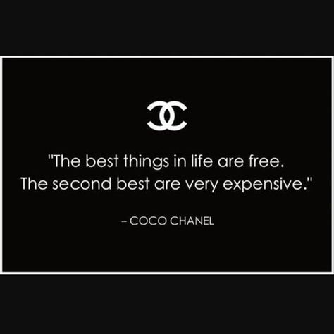 via @tyroldeluxe on Instagram Expensive Taste Quotes, Taste Quotes, Elegance Quotes, Chanel Quotes, Coco Chanel Quotes, Chanel Lover, Expensive Taste, Never Settle, Strong Women Quotes