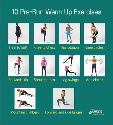 Stretches Before Running, Dynamic Stretching Exercises, Running Warm Up, Warm Up Stretches, Running Stretches, Dynamic Warm Up, Running Plan, Running Routine, Before Running