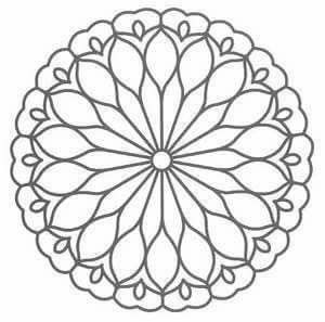 Mosaic Patterns Templates, Mandala Simple, Free Mosaic Patterns, Love Mandala, Design Mandala, Simple Mandala, Mandala Designs, Mandalas Drawing, Mandalas Design