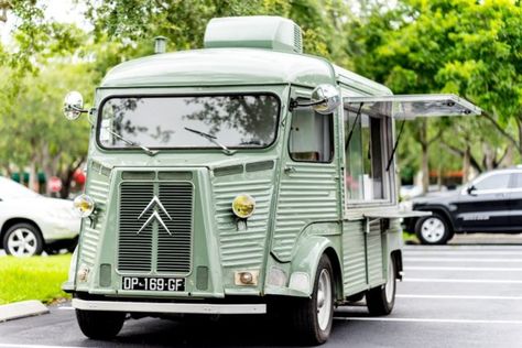 Rare Food, Citroen Van, Citroen H Van, Food Truck For Sale, Food Van, Piaggio Ape, Street Coffee, Fire Suppression System, Food Truck Business