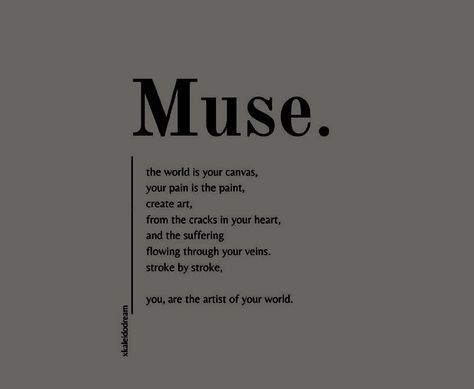 Muse Music, Be Your Own Muse, Phone Decor, Ig Captions, Where Is My Mind, Good Instagram Captions, Writing Inspiration Prompts, Gold Aesthetic, Poetry Collection