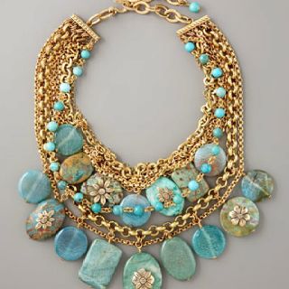 Pretty necklace 2024 Jewelry, Pebble Necklace, Statement Jewellery, Turquoise Stones, Antique Mirror, Bling Bling, Turquoise Jewelry, Jewelry Trends, Jewelry Ideas