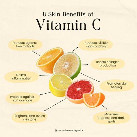 Vitamin C Foods, Benefits Of Vitamin C, Skincare Ritual, Vitamin C Supplement, Vitamin C Benefits, Skin Benefits, Skin Healing, Nutritional Supplements, Skin Care Products