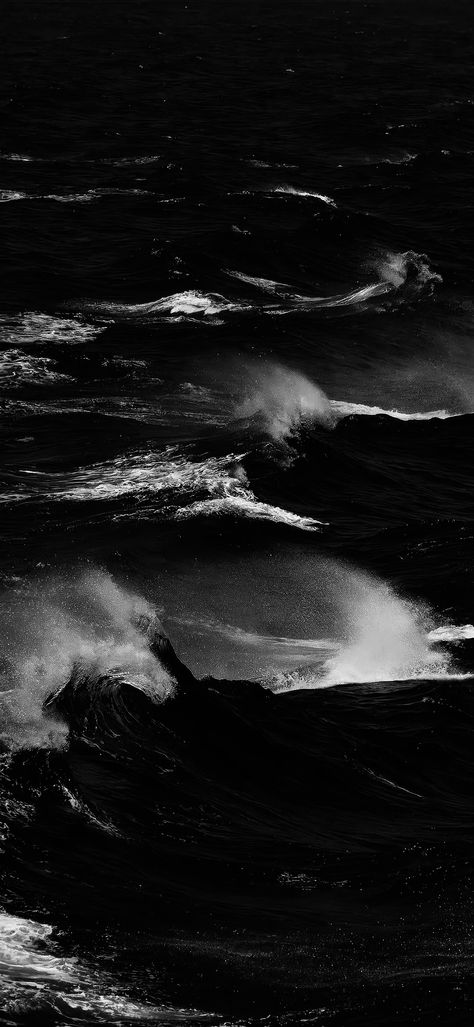 Darker Iphone Wallpaper, Dark Black And White Photography, Abstract Black And White Wallpaper, Black Ocean Aesthetic, White And Black Wallpaper Aesthetic, Black Water Wallpaper, Black And White Aura Wallpaper, Black Iphone Wallpapers Aesthetic, Black And White Aesthetic Minimalist