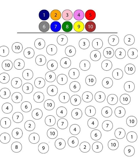 Color By Number Worksheet, Free Addition Worksheets, Number Worksheet, Occupational Therapy Kids, Kindergarten Reading Activities, Kids Worksheets Preschool, Preschool Printable, Kindergarten Math Worksheets, Number Worksheets