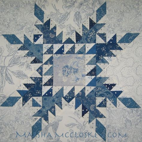 Feathered Star Quilt Pattern Free, Feathered Star Quilt, Mexican Pinwheels, Quilt Pattern Free, Star Quilt Pattern, Electric Quilt, Mariners Compass, Blackwork Patterns, Sampler Quilts