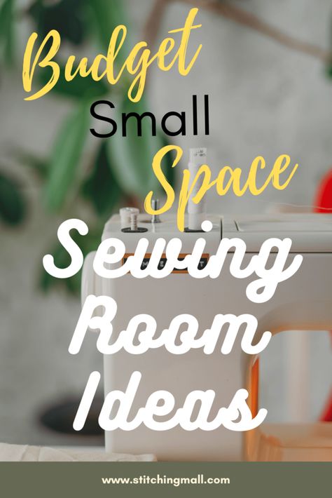 Sewing Room Ideas (1) Sewing Room Ideas, Small Sewing Rooms, Sewing Room Inspiration, Sewing Spaces, Sewing Room Organization, Sewing Space, Beginner Sewing Projects Easy, Ideas For Small Spaces, Sewing Rooms