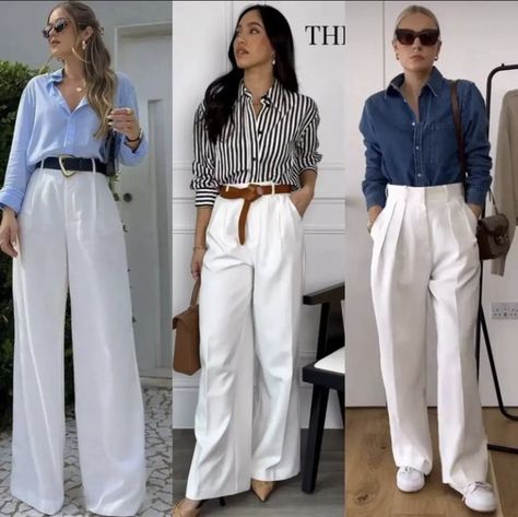 Wide Leg Pant Outfit, Casual Outfit Ideas For Women, Business Casual Outfit Ideas, Business Casual Chic, Business Casual Outfit, Chic Business Casual, Chic Outfit Ideas, Casual Outfit Ideas, Keto Sweets