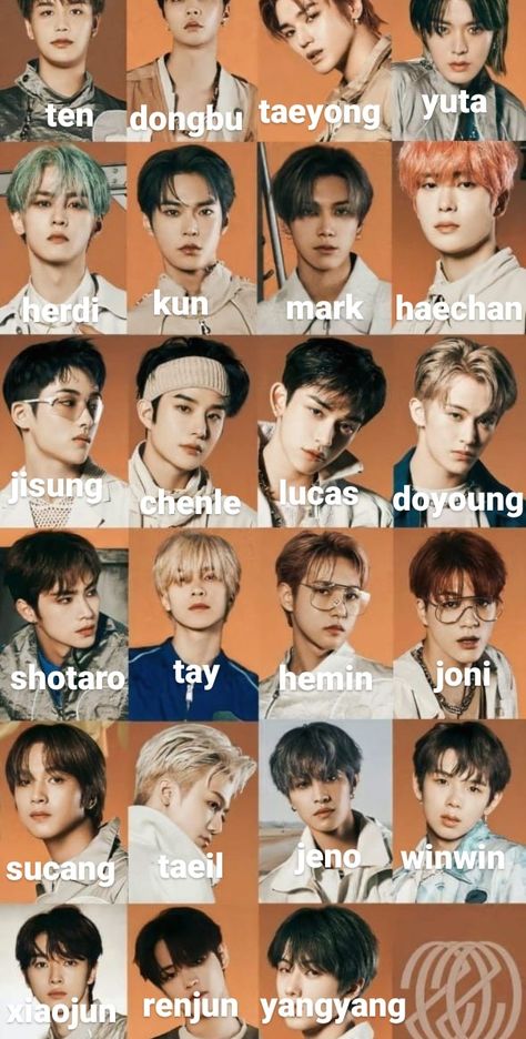 Nama Nama Nct, Biodata Nct Dream, Nct Full Member, Biodata Nct, Way V, Nct Dream Members, Nct Johnny, Nct Album, Lucas Nct