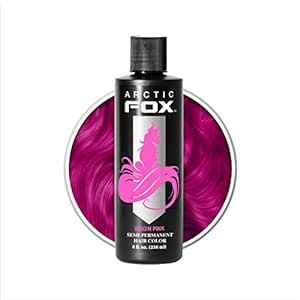 ARCTIC FOX Vegan and Cruelty-Free Semi-Permanent Hair Color Dye (8 Fl Oz, VIRGIN PINK) Semi Permanent Hair Color, Arctic Fox, Hair Dye Colors, Permanent Hair Color, Semi Permanent, Cruelty Free, Beauty And Personal Care, Hair Color, Fox