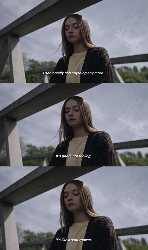 The End of the F***ing World (2017–2019) Alyssa The End Of The F Ing World Quotes, End Of The F Ing World Quotes, The End Of The F Ing World Quotes, End Of The F Ing World, The End Of The F Ing World, James And Alyssa, World Ideas, Best Movie Lines, Best Movie Quotes