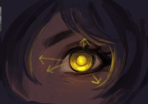 Eyes Artwork, Drawing Tutorials For Beginners, Digital Painting Techniques, Glowing Eyes, Manga Drawing Tutorials, Digital Painting Tutorials, Learn Art, Drawing Images, Comic Book Artists