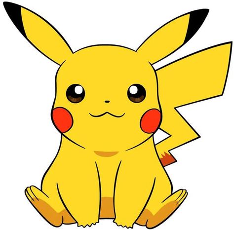 Drawing Ideas Pikachu, Picacho Drawing, Pikachu Cute Drawing, Pokemon Camp, Pikachu Drawing Easy, Charmander Drawing, Easy Pokemon Drawings, Birthday Pikachu, Chibi Pokemon