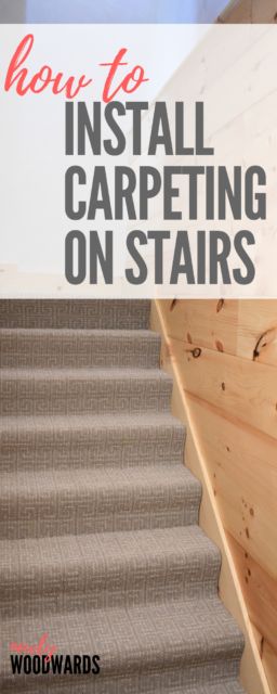 DIY carpet installation on stairs - NewlyWoodwards Diy Carpet Stairs, How To Carpet Stairs, How To Lay Carpet, Carpet On Stairs, Stairs Diy, Carpet Diy, Choosing Carpet, Basement Carpet, Carpet Cleaning Company