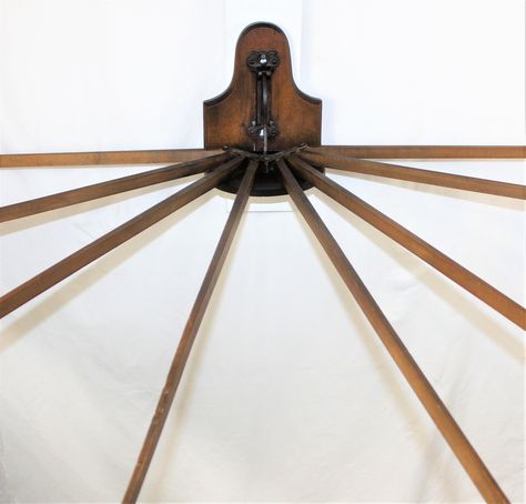 Antique 1890s, Clothes Drying Rack, Wall Mount Drying Rack, Laundry Drying Rack Antique Drying Rack, Wall Mount Drying Rack, Wall Mounted Clothes Dryer, Wall Mounted Drying Rack, Laundry Drying Rack, Primitive House, Antique Stuff, Laundry Rack, Drying Rack Laundry