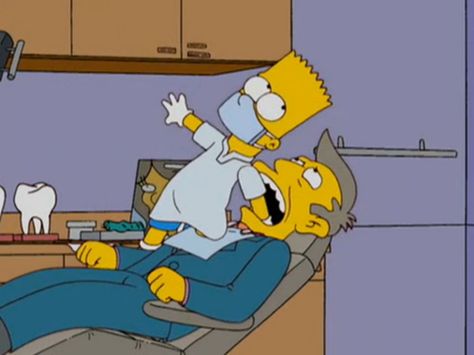 simpsons To My Future Self, Dental Assistant School, Dental Pictures, Dental Wallpaper, My Future Self, Future Me, Dentist Art, Dental Hygiene Student, Dental World