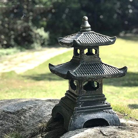 Japanese Candle, Buddha Flower, Japanese Garden Lanterns, Pagoda Lantern, Japanese Stone Lanterns, Japanese Candles, Pagoda Garden, Pagoda Lanterns, Japanese Garden Landscape