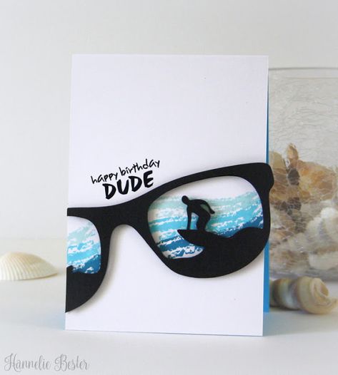 desert diva : Happy Birthday Dude ! Guys Birthday Cards Diy, Boy Cards Birthday, Surfing Birthday Cards, Birthday Card For Teen Boy, Birthday Cards For Boys Teenagers, Happy Birthday Surfer, Boy Birthday Card Ideas, Men’s Birthday Cards, Birthday Card Ideas For Men