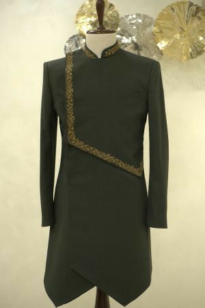 Kurta Wedding, India Fashion Men, Indowestern Sherwani, Indo Western Sherwani, Mens Indian Wear, Sherwani For Men Wedding, Wedding Kurta For Men, Boys Kurta Design, Groom Dress Men