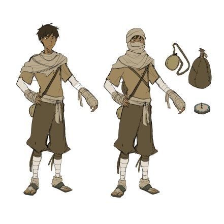 Desert Outfit Fantasy, Legend Of Genji, Desert Outfit, Avatar The Last Airbender Art, Avatar Characters, Avatar Airbender, Character Sketches, Avatar Aang, Aang