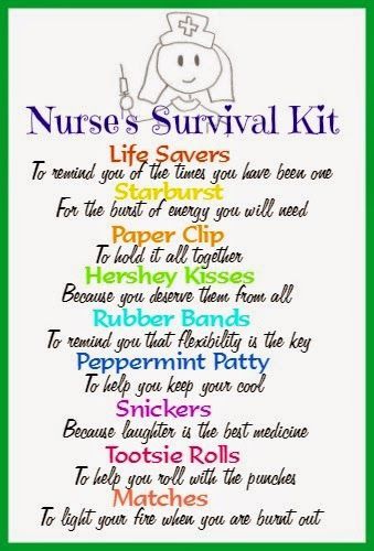 Nurses Week Ideas Appreciation Gifts, Nurses Week Ideas, Er Nurses Week, Nurses Week Quotes, Survival Kit Gifts, Appreciation Gifts Diy, Week Quotes, Nurse Appreciation Week, Happy Nurses Week