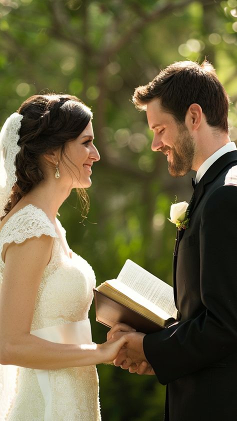 wedding couple holding a Bible Bible Verses About Marriage, Verses About Marriage, Blessed Marriage, Bible Verses About Relationships, Marriage Verses, Wedding Bible Verses, Marriage Scripture, Marriage Bible Verses, Catholic Wedding Ceremony