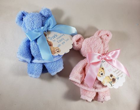 Baby Shower Favors, Teddy Bear Favors, Baby shower Teddy Bear Favors, Free Shipping, Made to Order, Customized Shower Favors Washcloth Bear, Teddy Bear Favors, Teddy Bear Baby Shower Favors, Washcloth Teddy Bear, Bear Baby Shower Favors, Bear Favors, Teddy Bear Centerpieces, Baby Cook, Washcloth Crafts