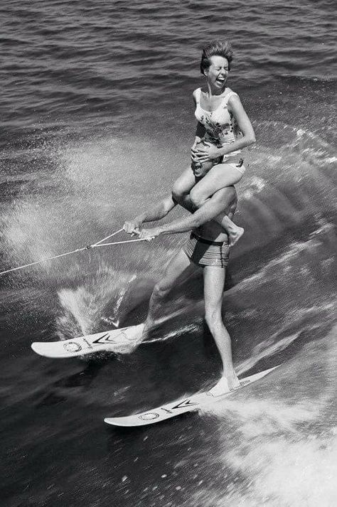 Ski Girls, Cypress Gardens, Water Skis, Water Ski, Studio Photography Poses, Carol Burnett, Clowning Around, Old Shows, Spring Trip