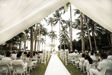 5 Breathtaking Celebrity Weddings that Happened in the Philippines | | The Girl on TV Philippines Destination Wedding, Beach Wedding Arch, Cliff Wedding, Philippine Wedding, Philippines Beaches, Rustic Beach Wedding, Wedding Glam, Beach Wedding Colors, 2025 Wedding