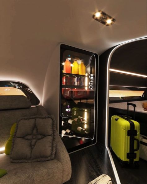 Private Jet Futuristic, Futuristic Private Jet Interior, Private Plane Interior, Jet Interior, Night Luxe, Private Jet Interior, Luxury Jets, Private Plane, Mind Set